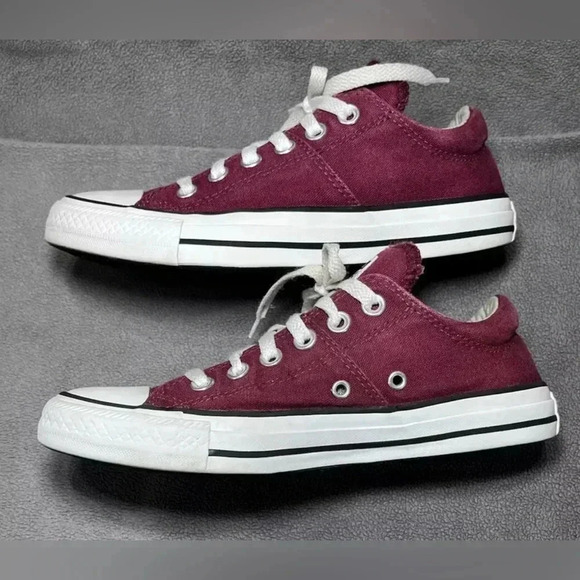 Converse Womens CT All Star Madison 558994F Maroon Casual Shoes Sneakers Size 7 - Picture 2 of 8